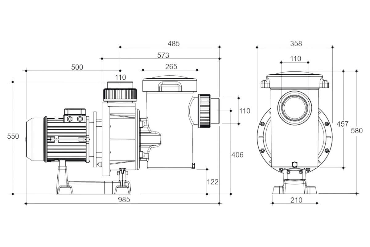     473/ Gemas FLOODER =10 2,2 400 (0111FLO30)
